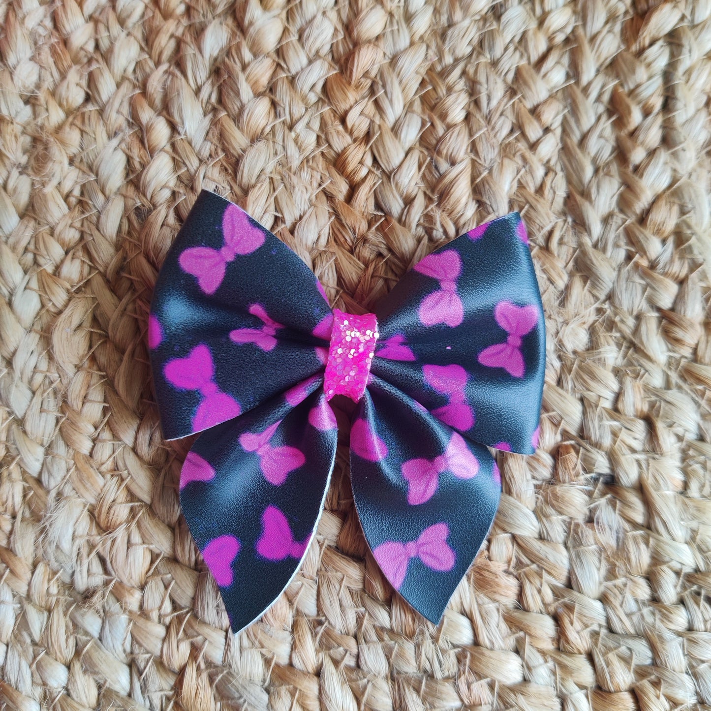 Black Pink Sailor bow