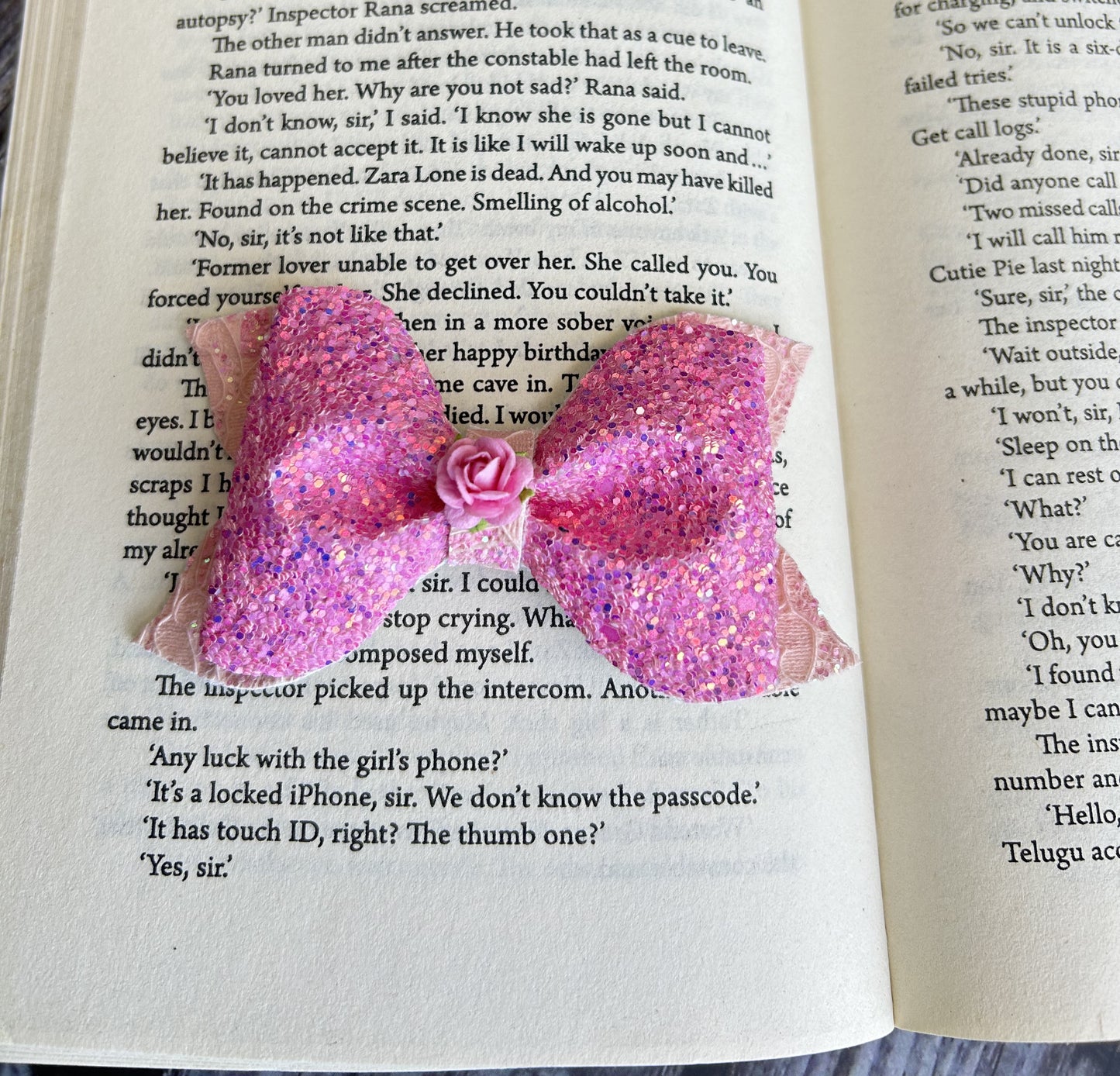 Pink Sea Angel Bows