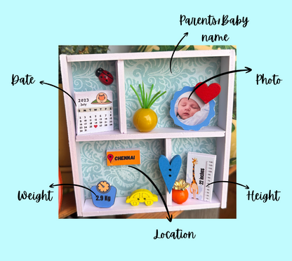 Customized Fridge Magnet (Baby) - Square