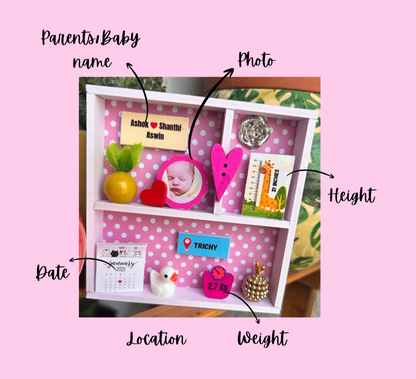 Customized Fridge Magnet (Baby) - Square
