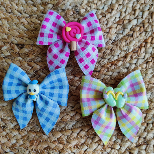 Charm Bows - Set of 3