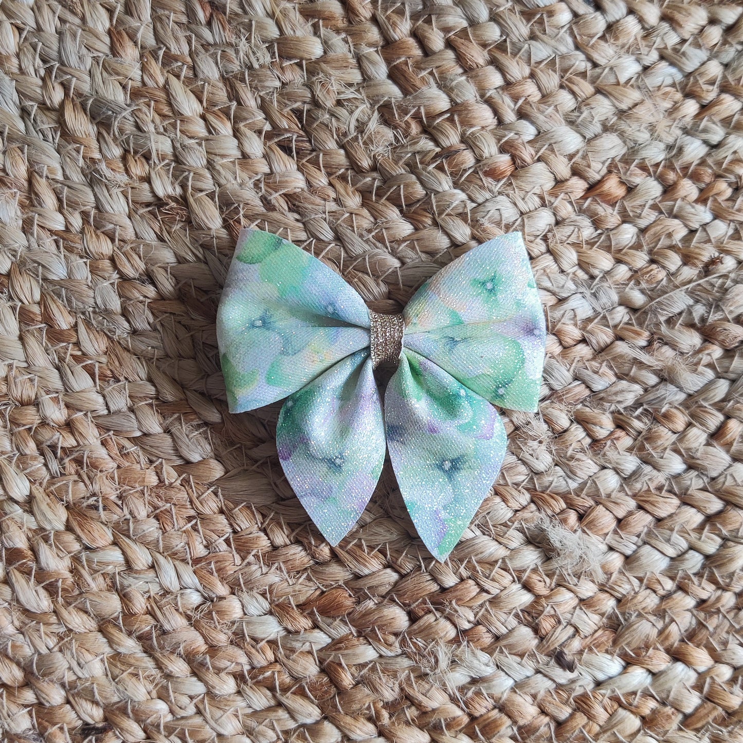 Greenflower Glitter Sailor bow