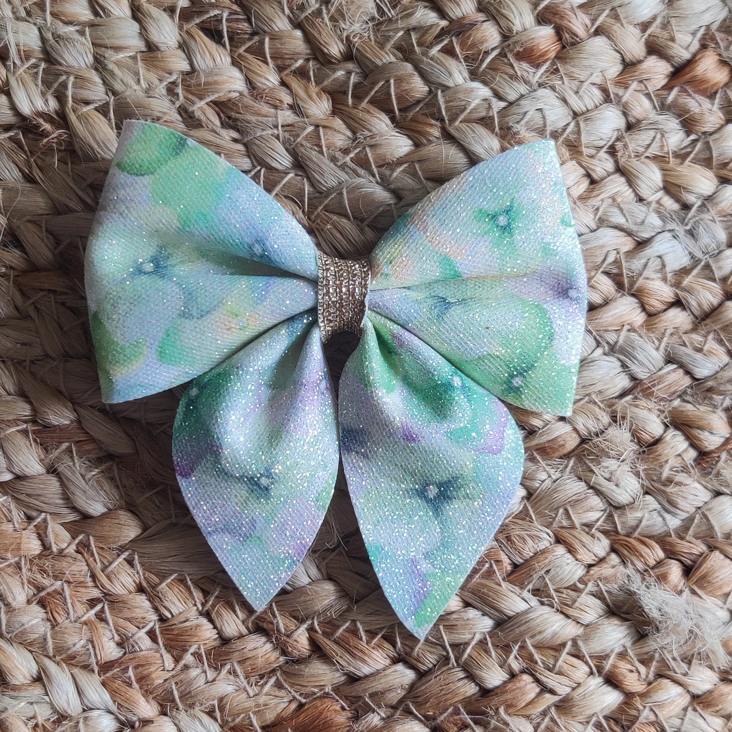 Greenflower Glitter Sailor bow