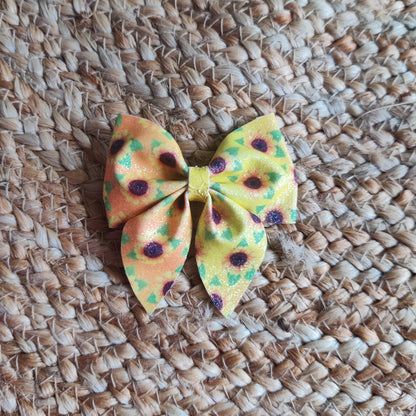 Sunflower Yellow Sailor Bow