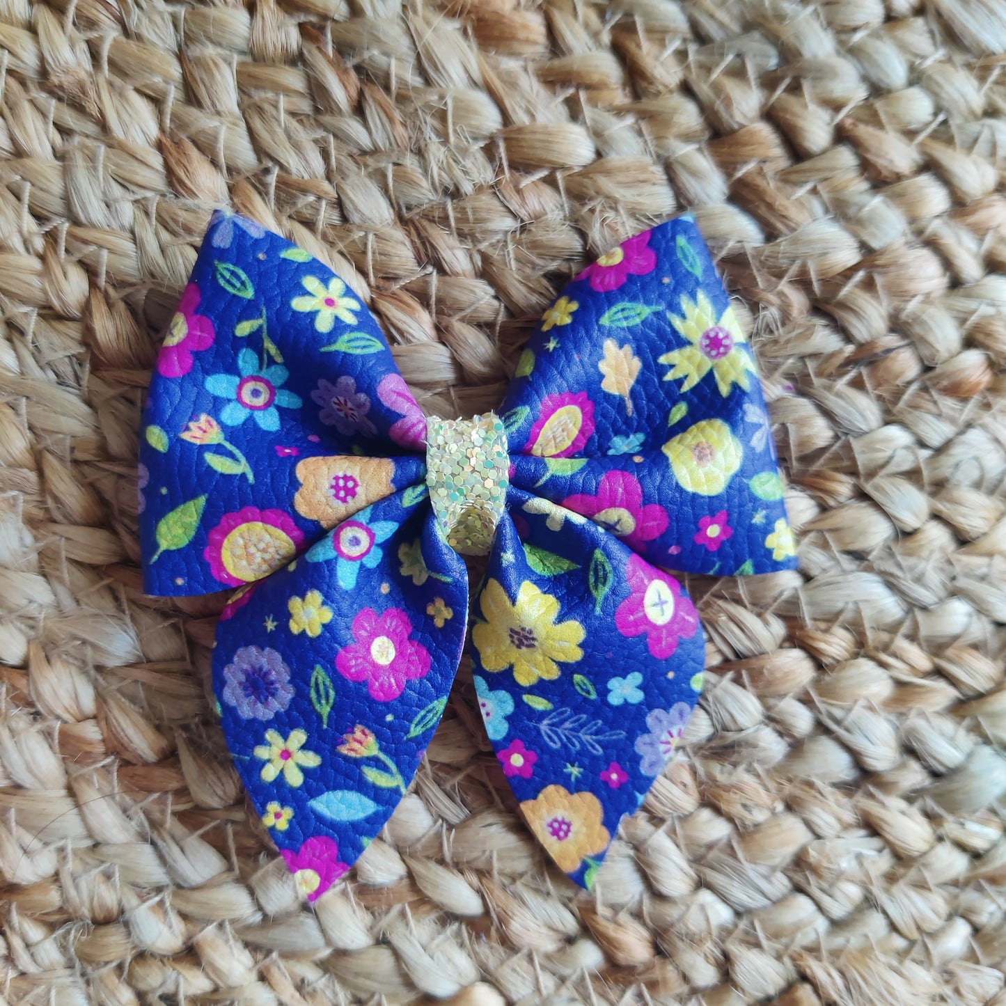 Bluey Flower Sailor Bow
