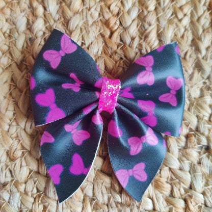 Black Pink Sailor bow