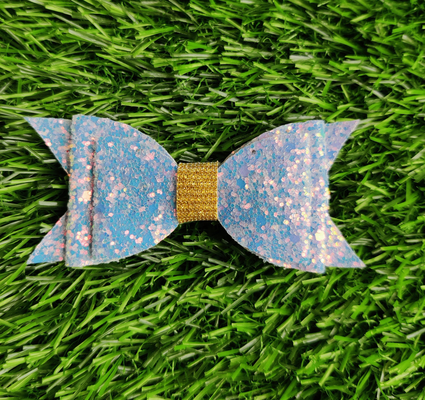 Lilac Glitter - Classic Bows