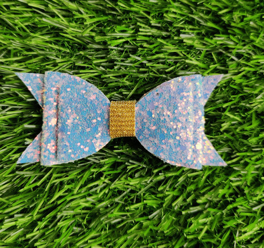 Lilac Glitter - Classic Bows