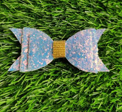 Lilac Glitter - Classic Bows