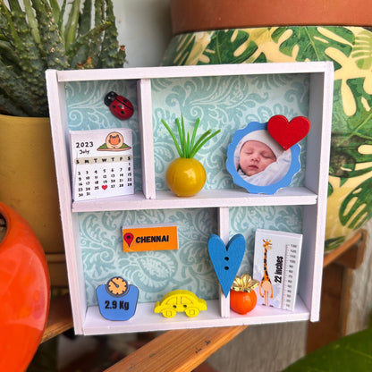 Customized Fridge Magnet (Baby) - Square