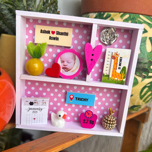 Customized Fridge Magnet (Baby) - Square