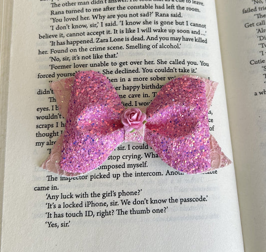 Pink Sea Angel Bows