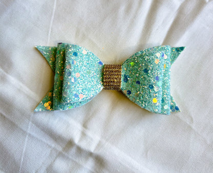 Blue Chunky - Classic Bows