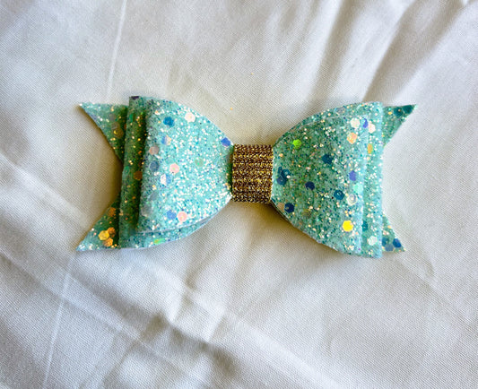 Blue Chunky - Classic Bows