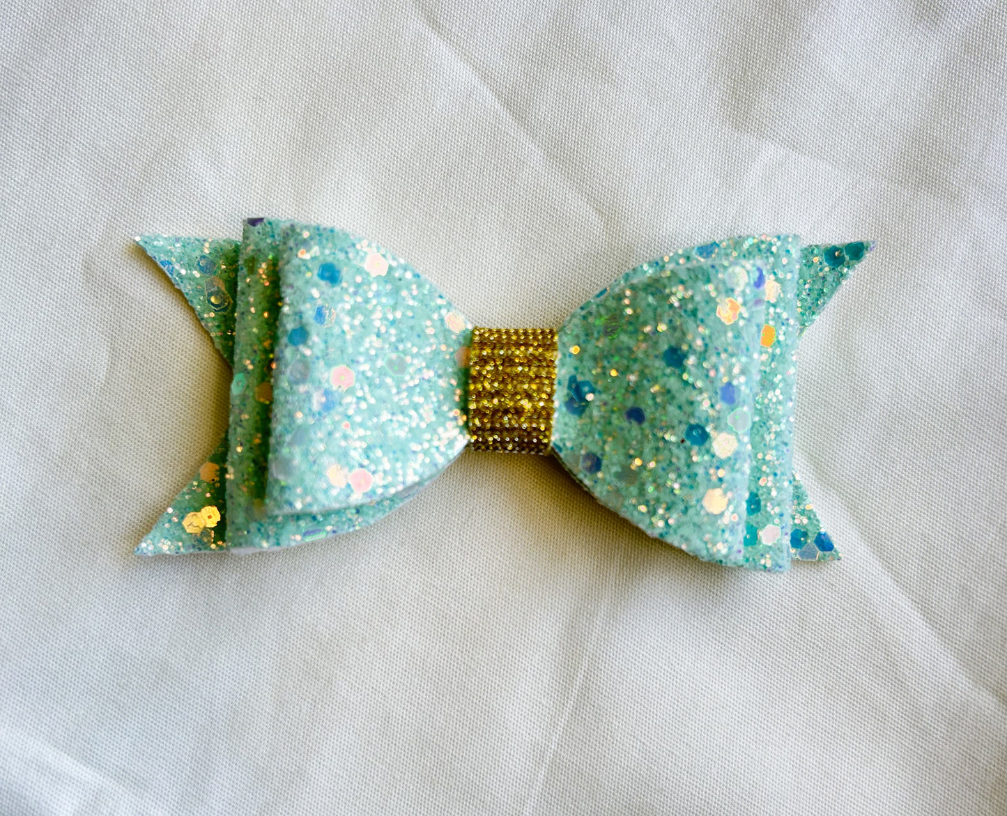 Blue Chunky - Classic Bows