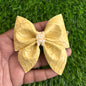 Yellow Scale Sailor Bow